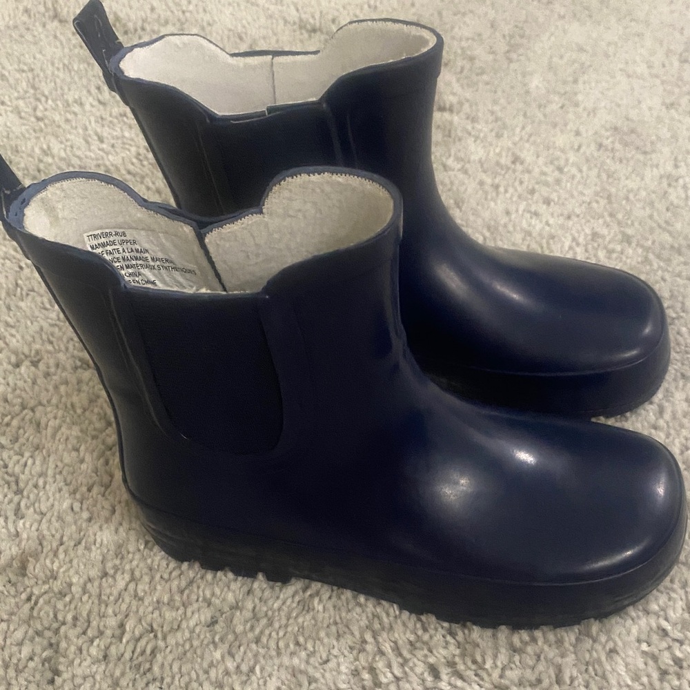 Tucker + Tate Navy Blue Kids Rain Boots